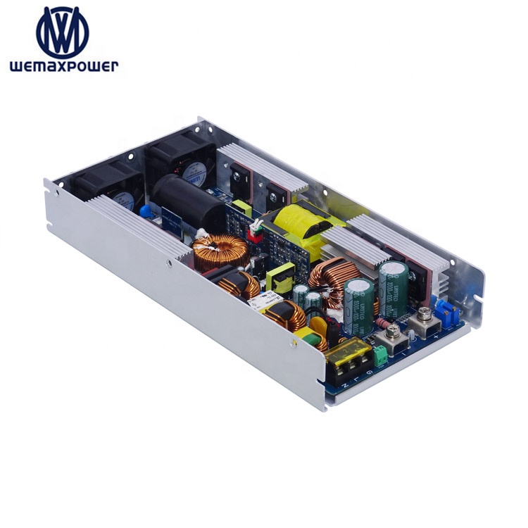 WEMAXPOWER Original AC to DC 100-240V to 36V 1000W 89.5% Efficiency >0.99 PF Switching Industrial Active PFC Power Supply