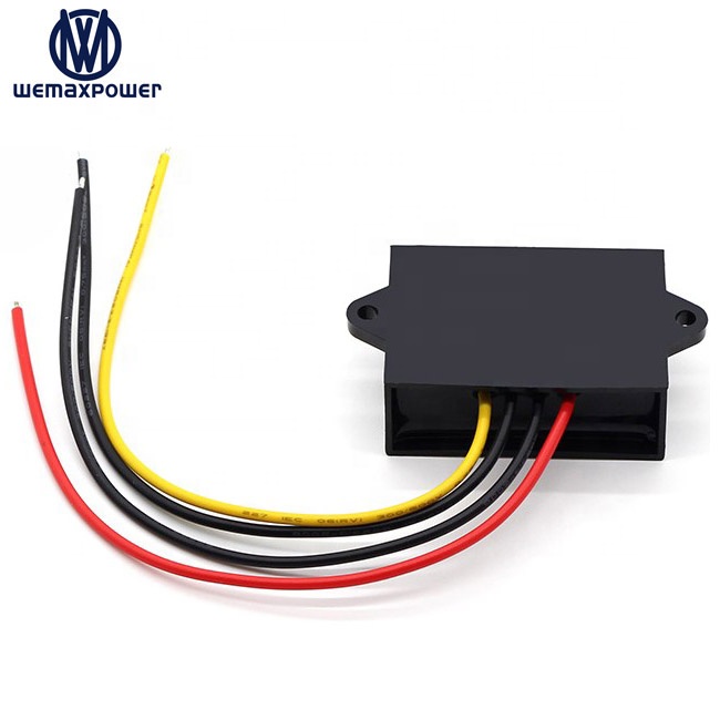 Waterproof Step up Down 12vdc 24vdc Voltage Regulator 3A 12/24v 12v 24v to 12v Buck boost Converter Dc Stabilizer