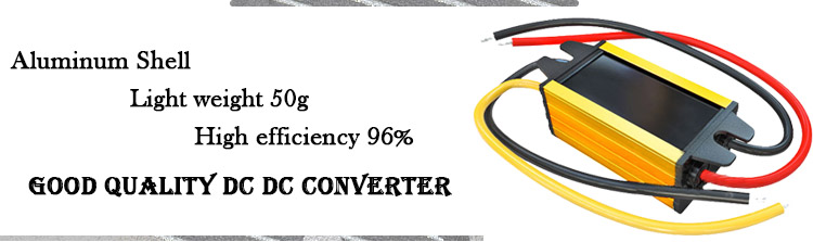 Waterproof IP67 36V 48V Step-Down 24V 2A DC Regulator Buck Module 36Vdc 48Vdc 24Vdc Converter Single Phase Automotive Home Use