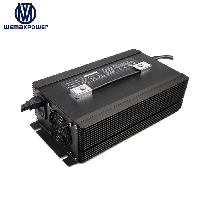 WEMAXPOWER 12v 60a Lithium Battery Charger 300AH 500AH Lead Acid Lithium Ion Car Motorcycle Scooter Smart 14.6v 14.7v Chargers