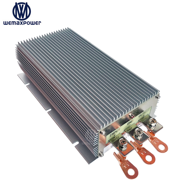High Power Car Voltage Regulator 100A 24Vdc to 13.8Vdc Buck Module DC/DC Converter Single Output Waterproof