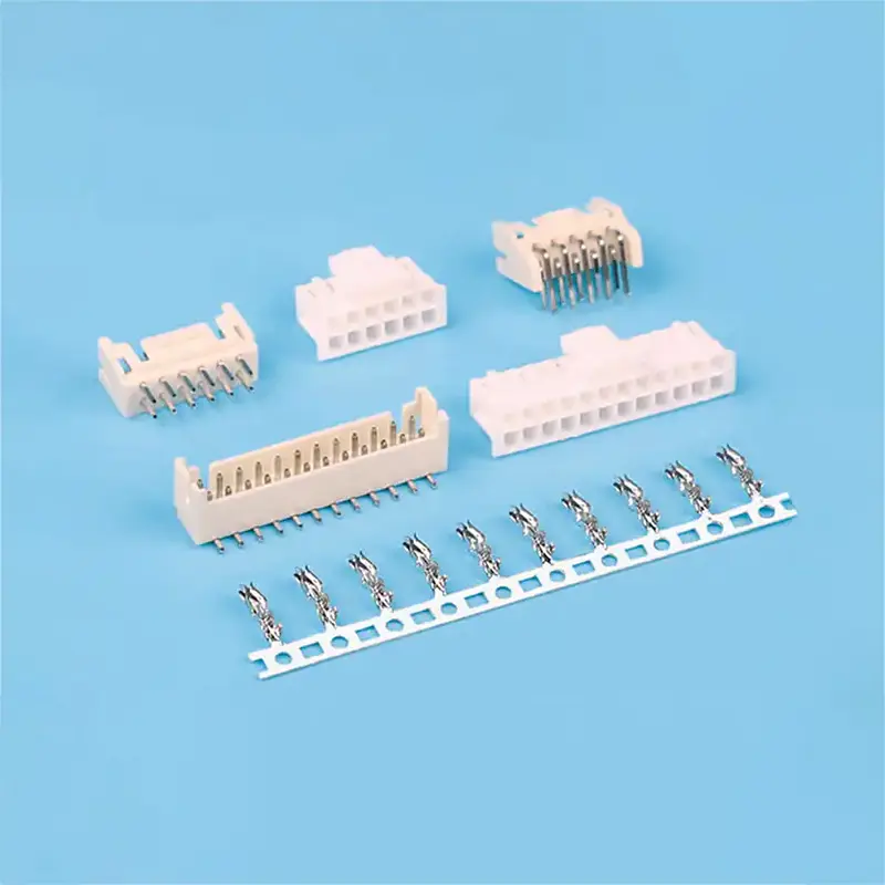 High-Quality PHDC 2.0mm High Temperature 180°C Connector Double Row Straight Pin Header with Locking Clip Vertical PCB Mount Housing Supplier, Factories