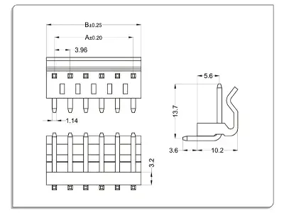 Wafer Type W Diagram