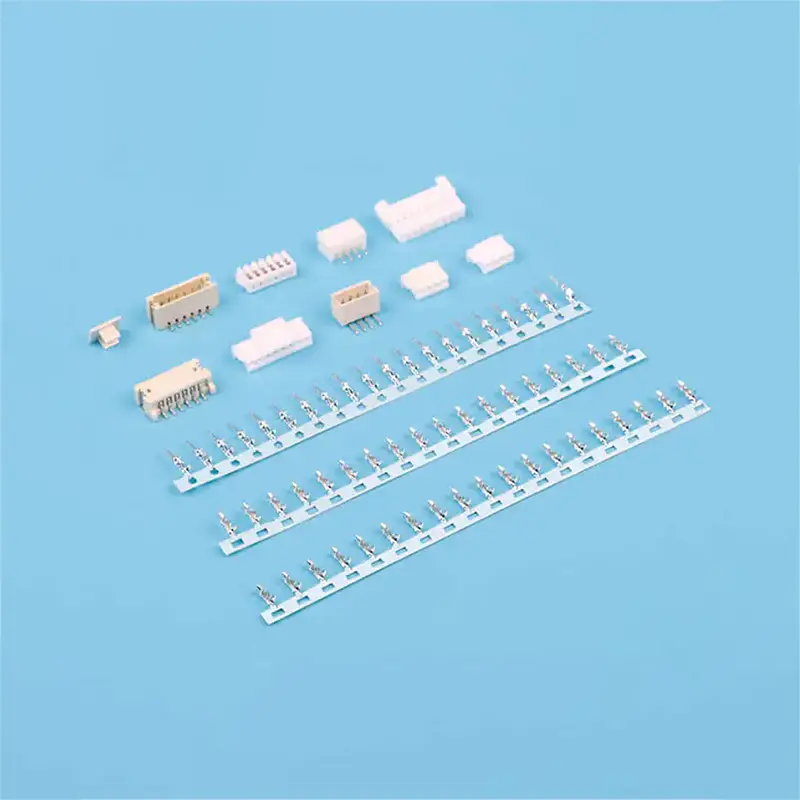 China ZH1.5mm Pitch Locking Connector Housing Set – Male/Female with Crimp Terminals Straight Right-Angle Vertical Horizontal SMT Suppliers, Factory