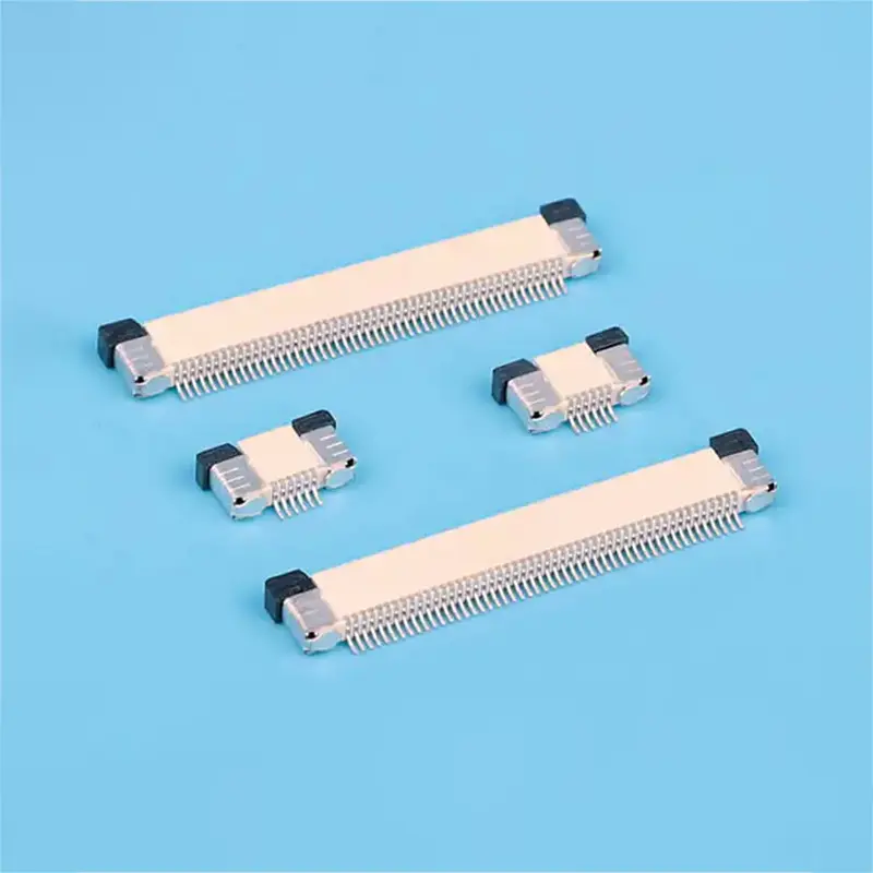 Wholesale 0.5mm Pitch Horizontal Drawer FPC/FFC Connector, SMT Type, Top-Bottom Contact, 4-60 Positions Manufacturers, Factories