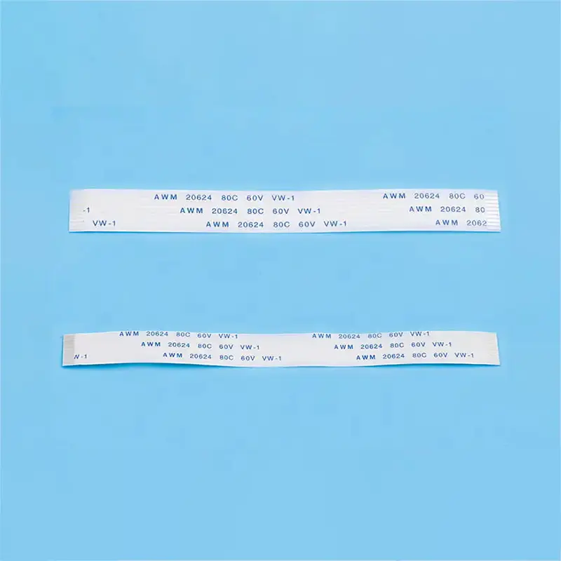 Wholesale FFC Ribbon Cable Flat Flexible Cable 1.0mm Pitch 10-40 Pin Length 10-100cm for Printer LCD Supplier, Factories