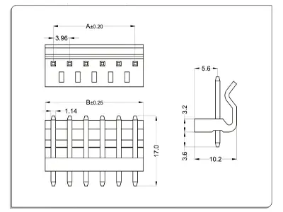 Wafer Type L Diagram
