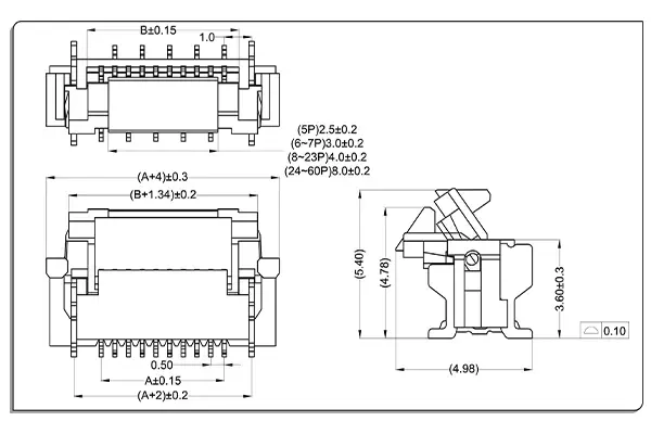 H=5.4 Drawing