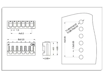 JC15 Housing Dimensional Drawing
