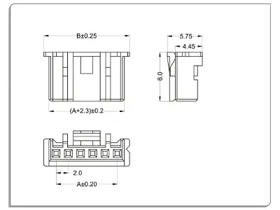 Housing Dimension Diagram 1