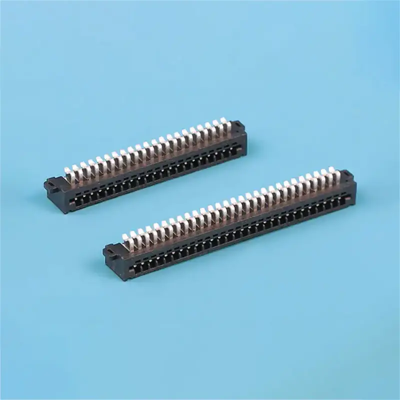 China FPC FFC 1.25mm Pitch ZIF LIF Right Angle SMT Dual-Row Socket Connector Low-Profile Flip-Lock Flat Cable to Board Connector Supplier, Suppliers