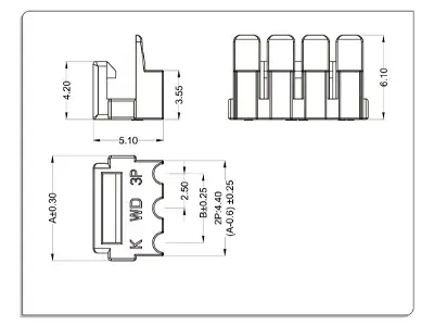 Fitting WT2502F Diagram