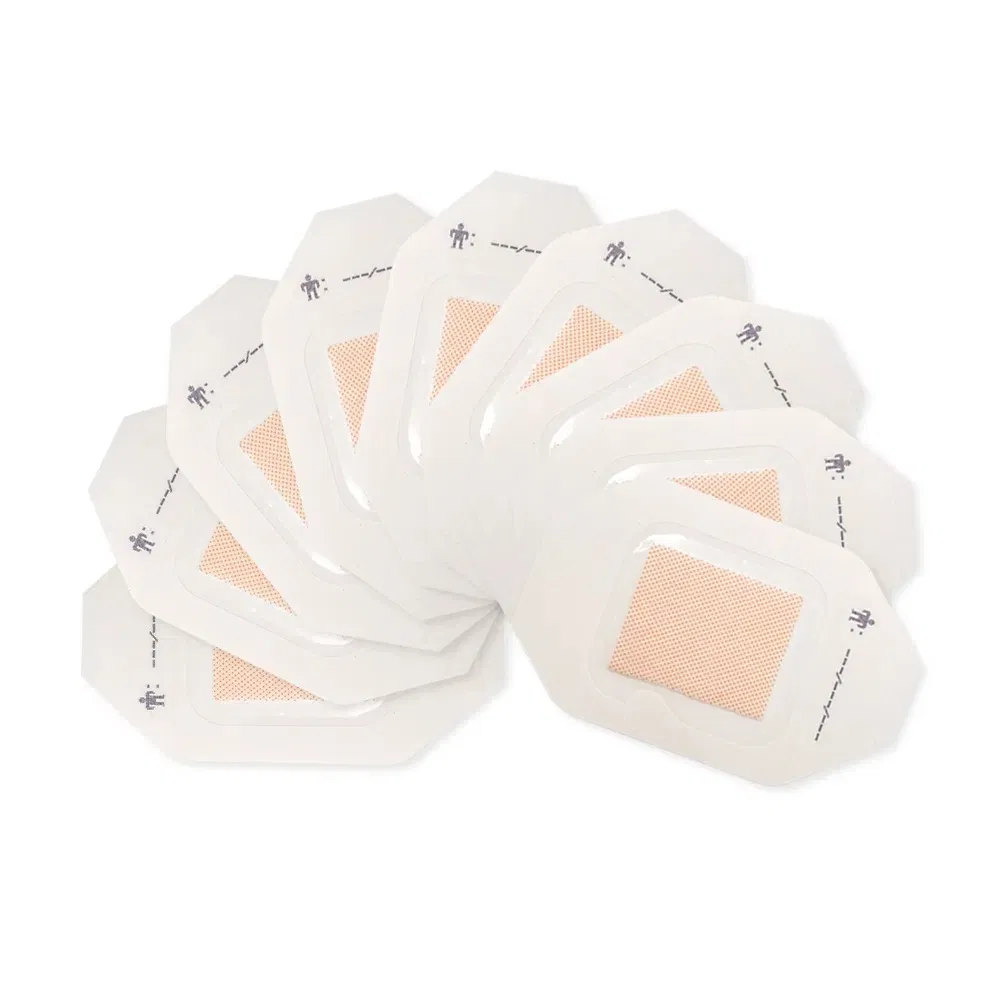 6*7cm Disposable Medical PU Film Strong Adhesive Wound Dressing