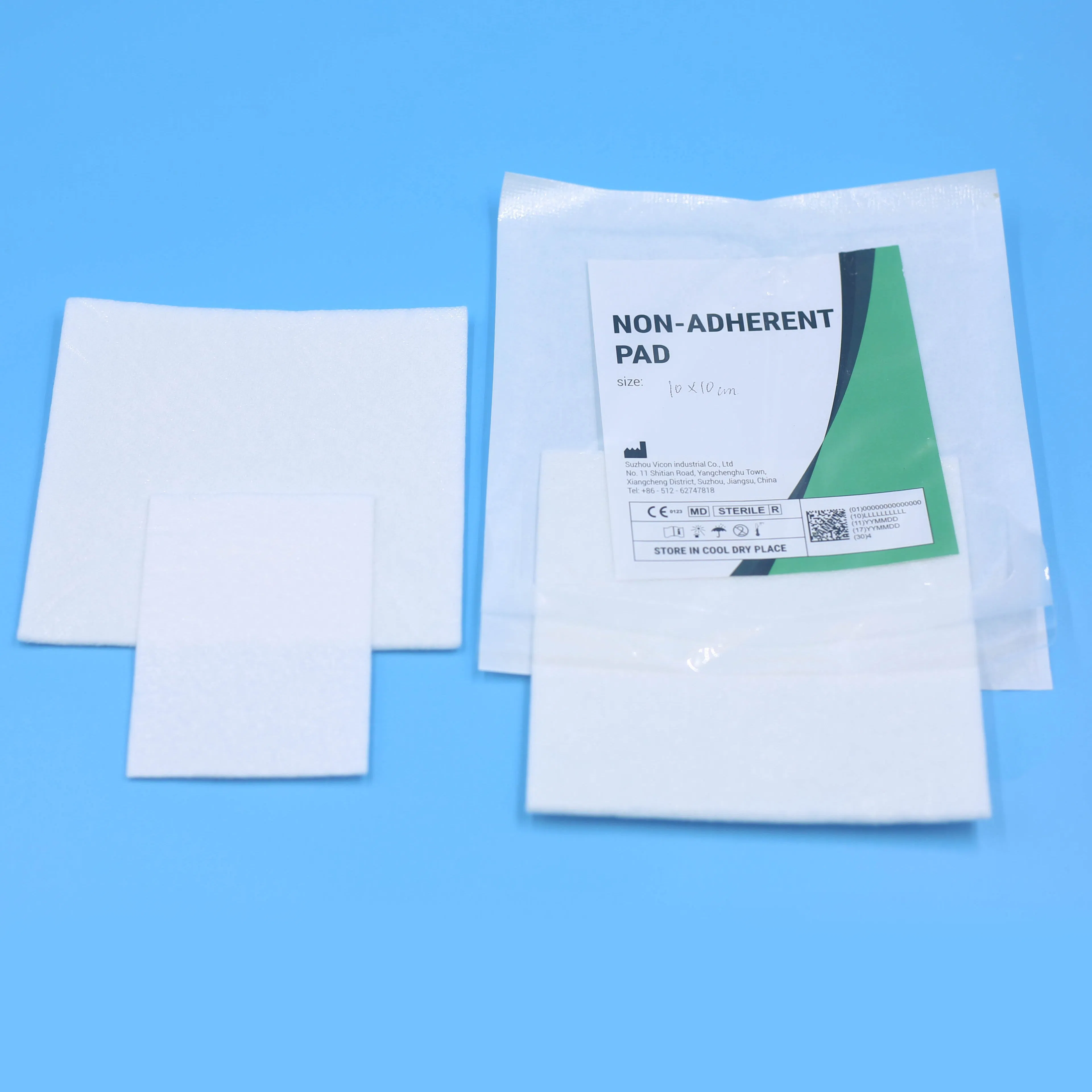 Double Side Non-Adherent Pad for Wound Dressing