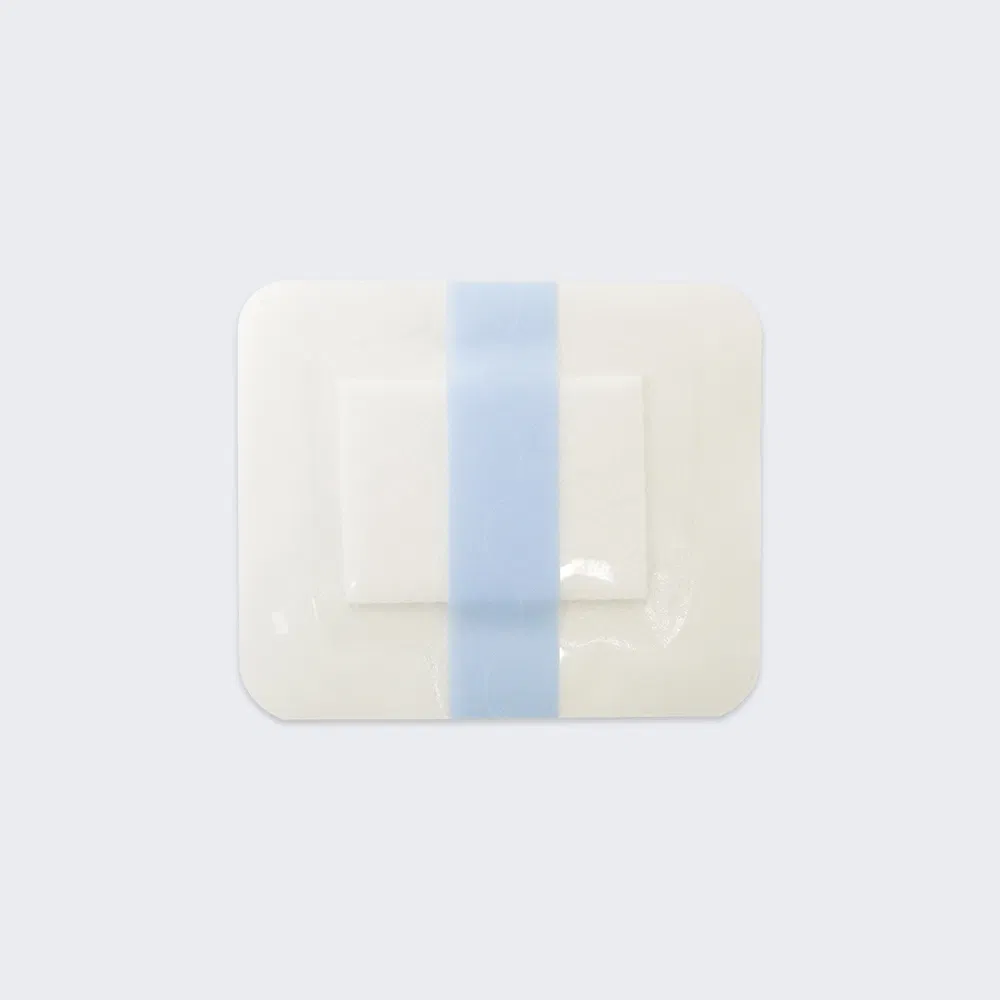 Waterproof Medical Soft Transparent Sterile Adhesive Wound Dressing with Absorbent Pad FDA Approved