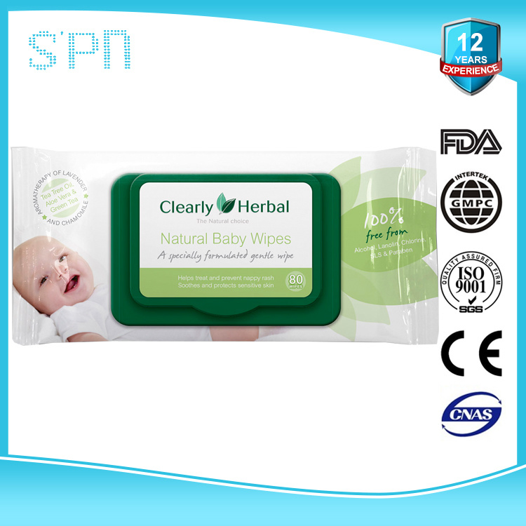 Special Nonwovens 100% Bamboo Extra Absorbnet Lint Free Disinfect Soft Wet Mild and Hypoallergenic Original Protectant Newborn Skin Baby Wipe