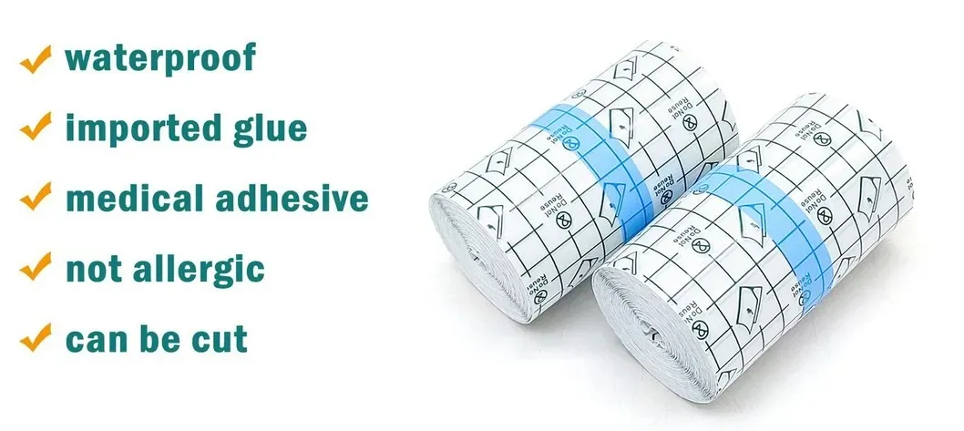 Transparent PU film dressing