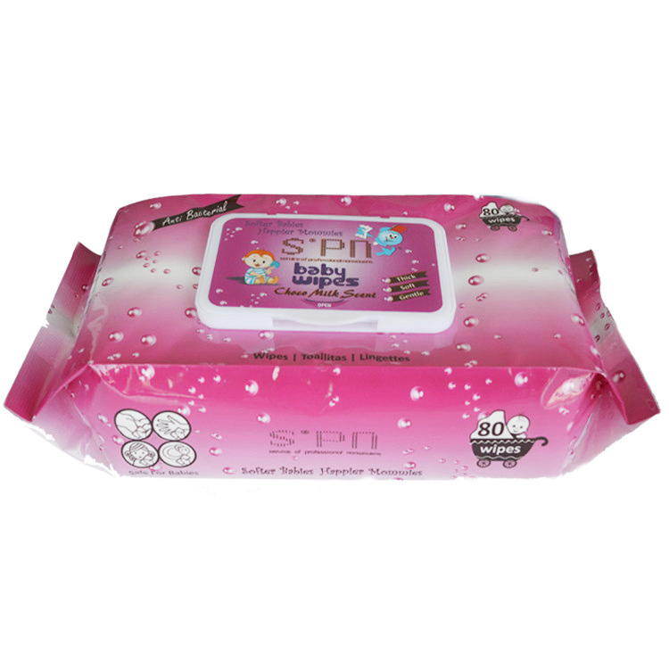 Special Nonwovens Flushable Original Protectant Sensitive and Newborn Soft Disinfectant Wet Skin Baby Wipe with Mild and Hypoallergenic