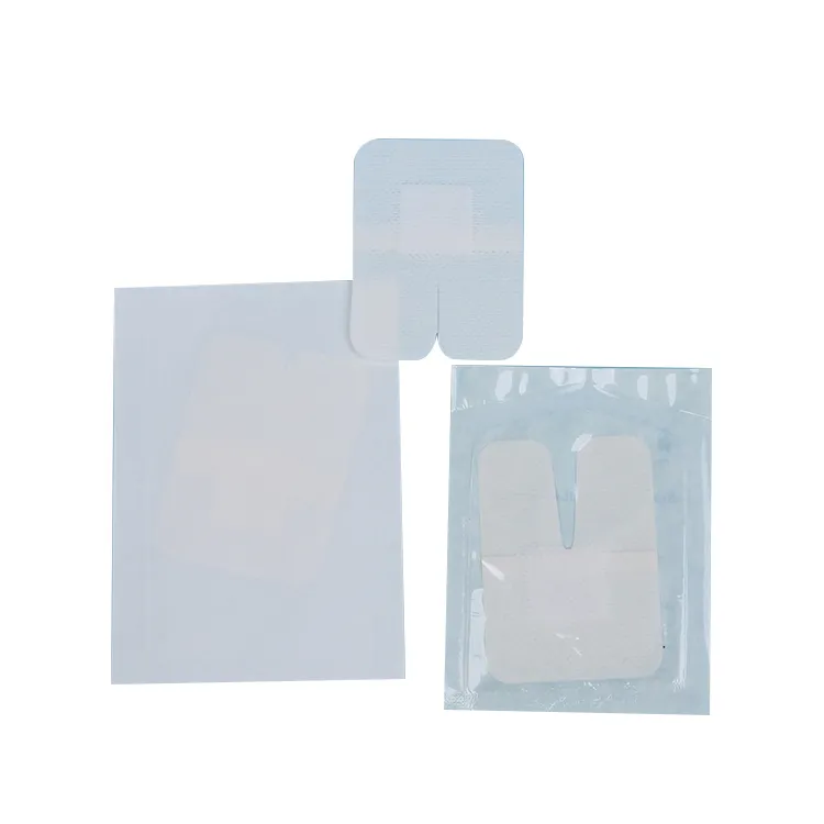 Medical Disposable Sterile Transparent Wound Care Dressing Patch with Pad