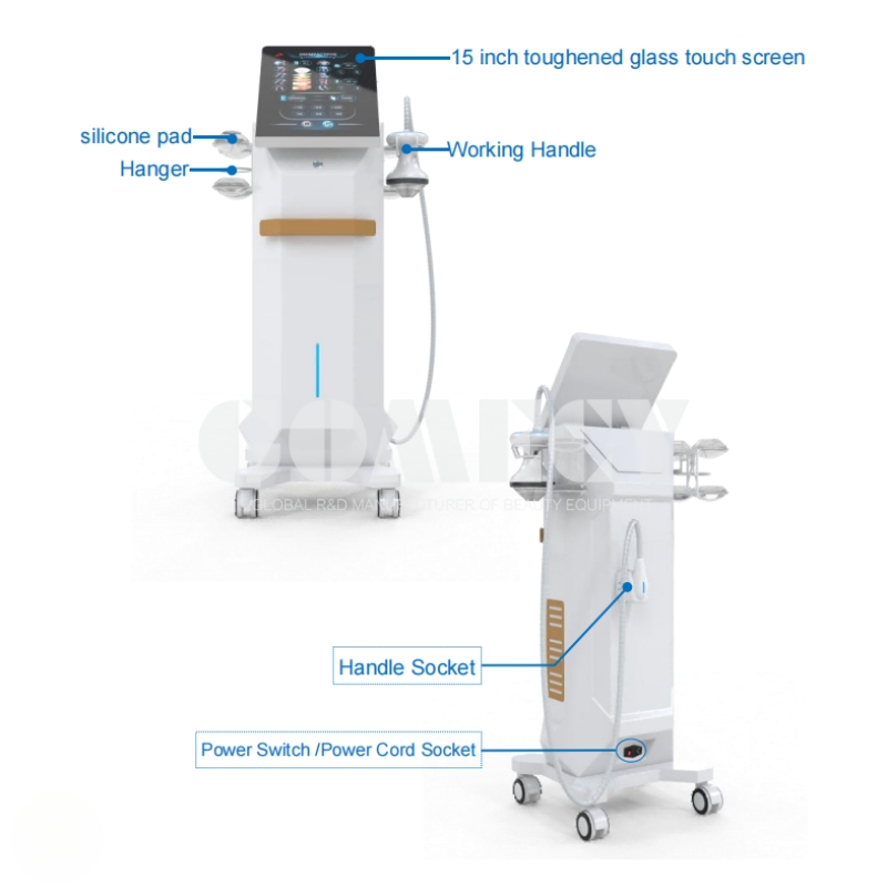 Ultra Quiet Piezoelectric Focused Shockwave Machine Providing Comfortable Painless Surface Treatment Experience