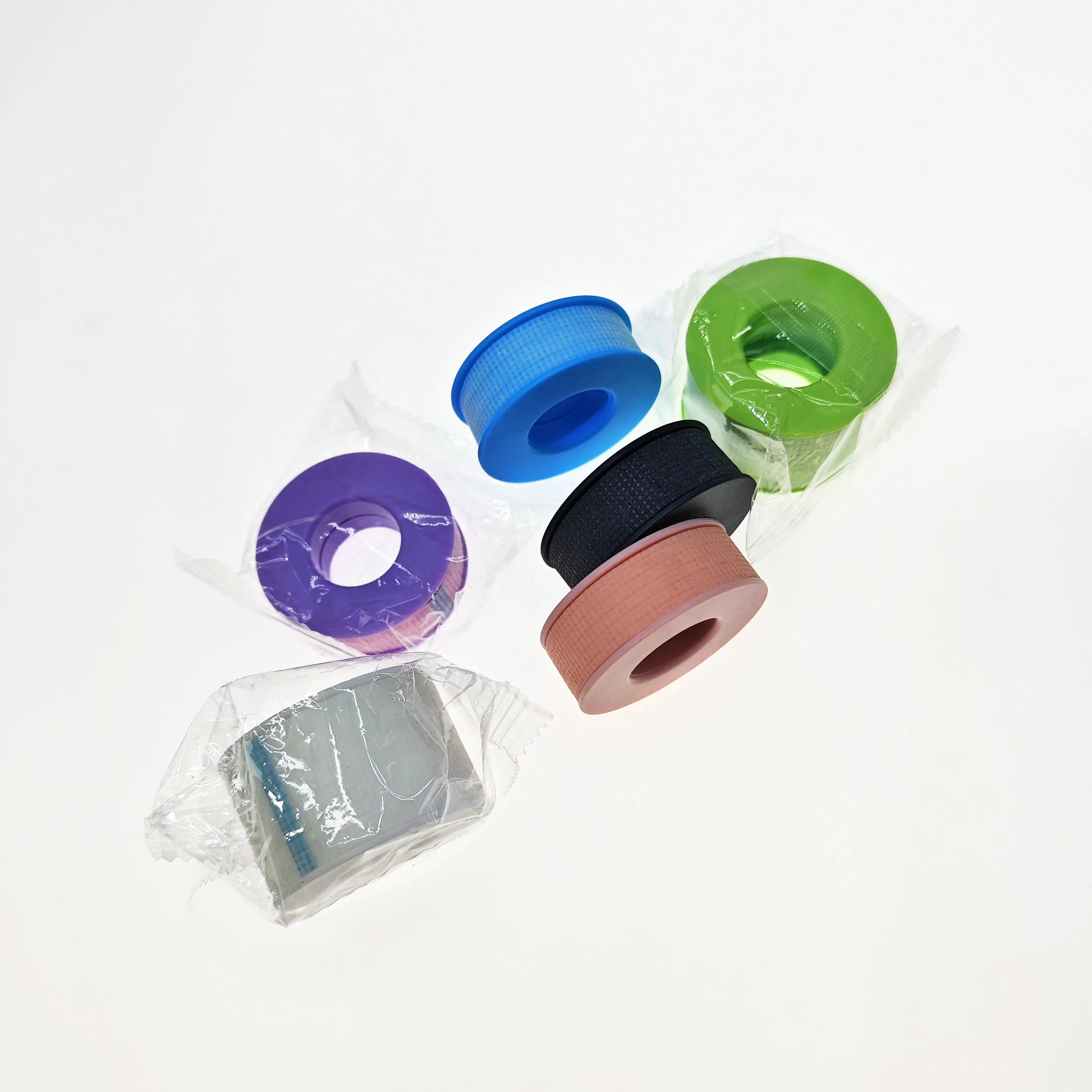 Medical CE ISO Certificate Non Woven Silicone Tape 2.5cmx3.6m