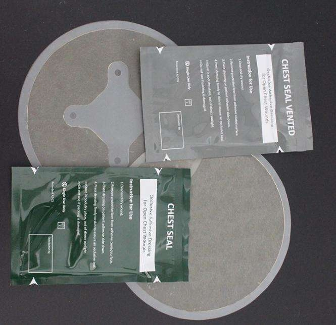 Transparent Chest Seal Vented Dressing for Patient Rehabilitation Therapy Supplies