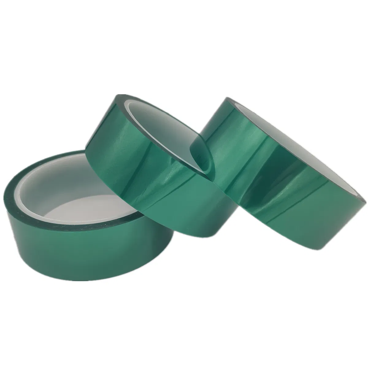 50600 Alternative High Temperature Green Polyester Silicone Adhesive Masking Tape for Spray Paint Masking