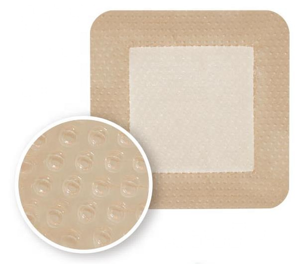 Medical Waterproof Wound Silicone Foam Dressing Adhesive PU Foam Dressing