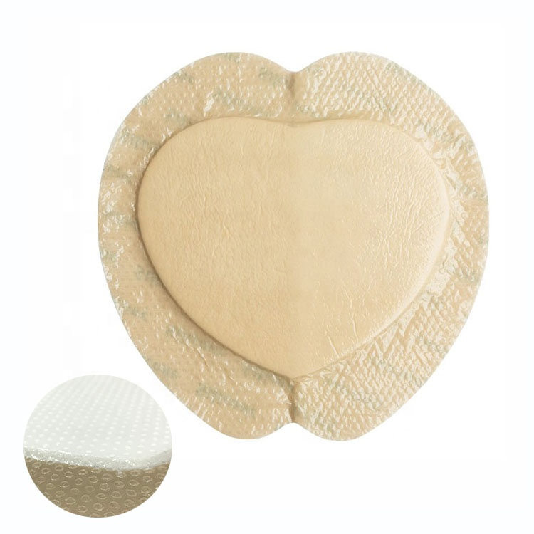 Medical Waterproof Wound Silicone Foam Dressing Adhesive PU Foam Dressing