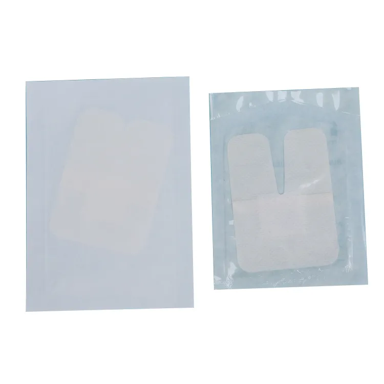 Medical Disposable Sterile Transparent Wound Care Dressing Patch with Pad