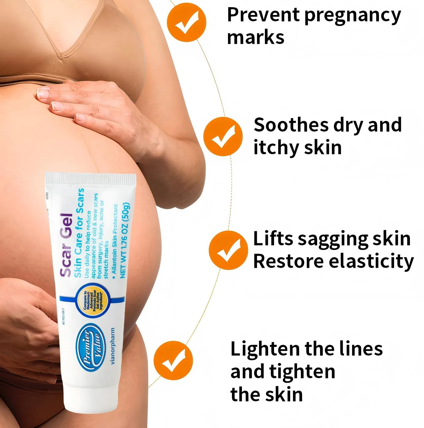 OEM ODM Silicone Scar Gel Treatment Skin Care