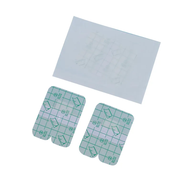 Medical Disposable Sterile Transparent Wound Care Dressing Patch with Pad