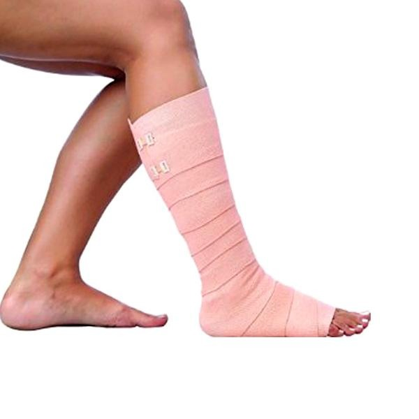 Medical First Aid Strapping Elastic Crepe Gauze Israeli Skin White Bandage with Compression Bandage