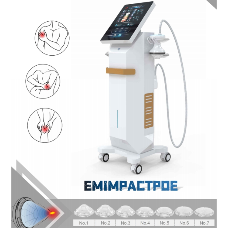 Versatile Focused Shockwave Machine with Seven Interchangeable Probes for Full Body Treatment