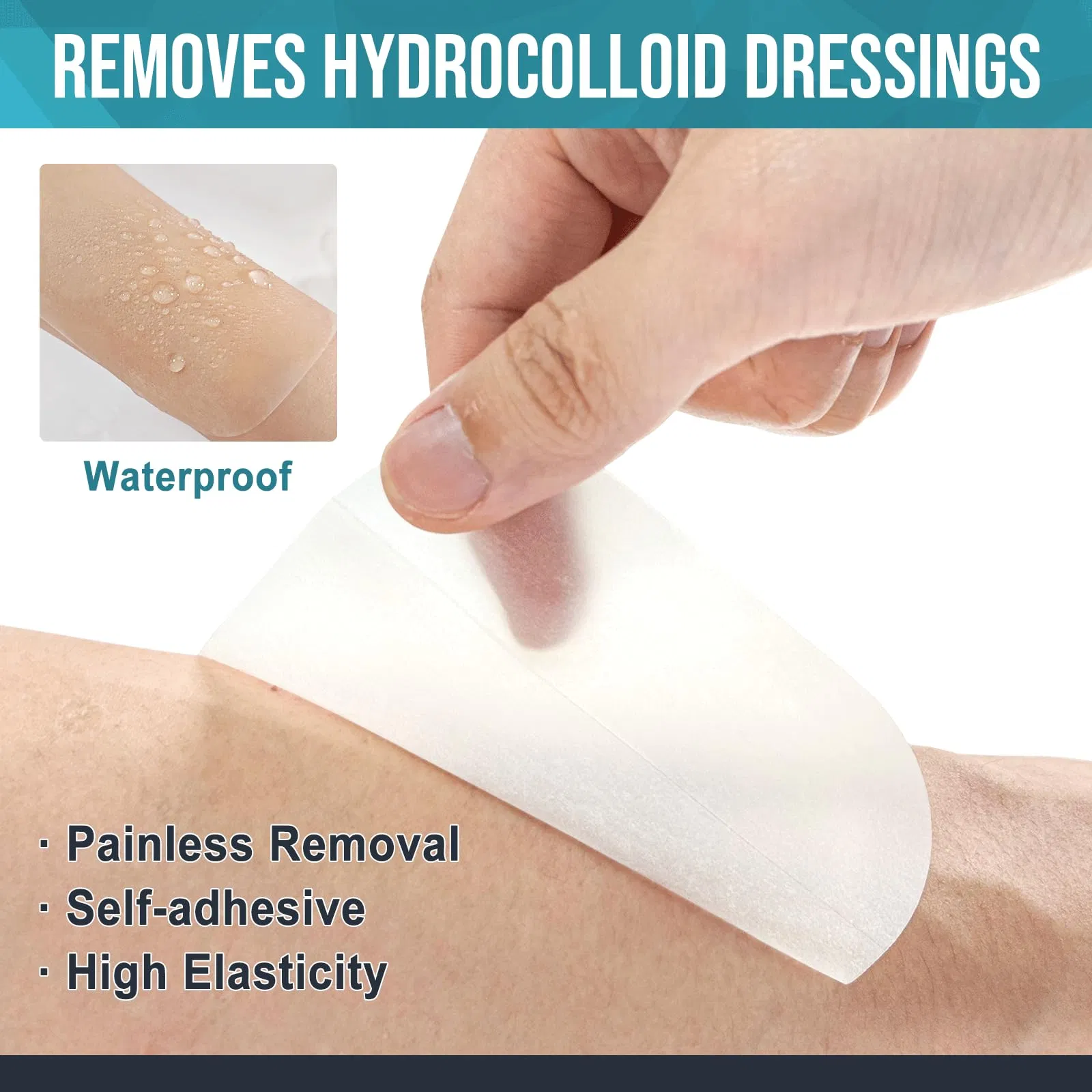 10X10cm Hydrocolloid Wound Dressing Medical Bedsore Care Bandages