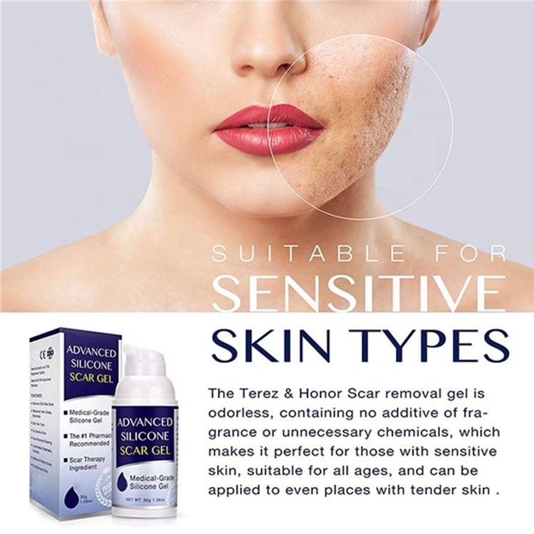 OEM Advance Silicon Scar Gel for Sensitive Skin Types