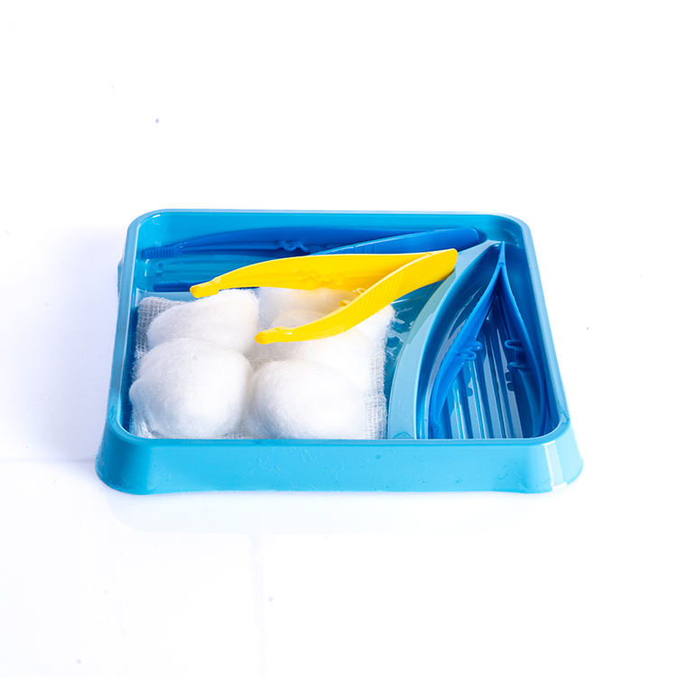 Medical Disposable Wound Dressing Kit for Emergency Rooms, Clinics &amp; Ambulance Use