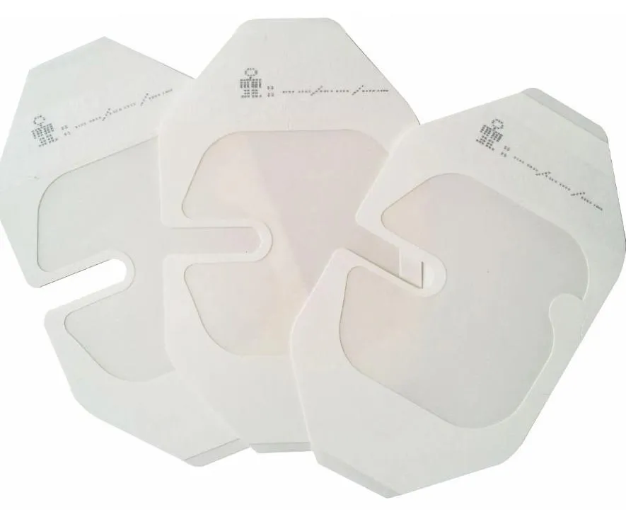 Medical Waterproof Non-Woven Wound Adhesive Island Dressing I. V Cannula