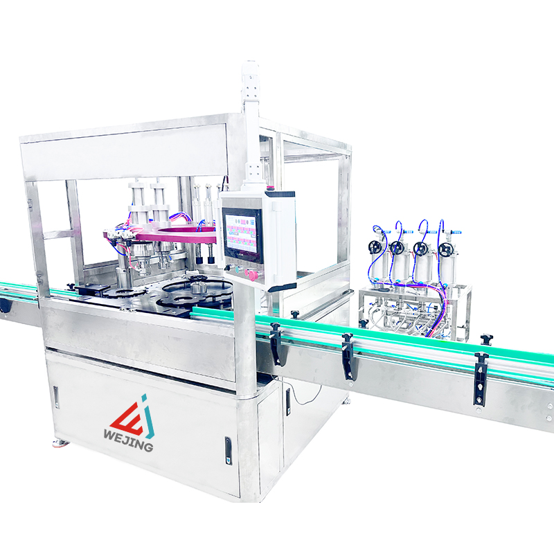 High-Efficiency Full Automatic Aerosol Filling Machine with Multiple Heads