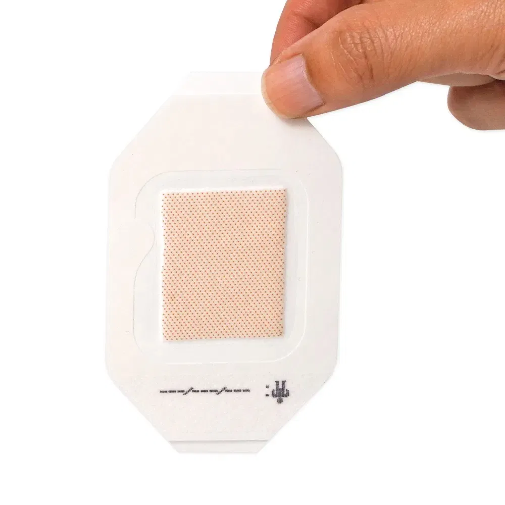 6*7cm Disposable Medical PU Film Strong Adhesive Wound Dressing