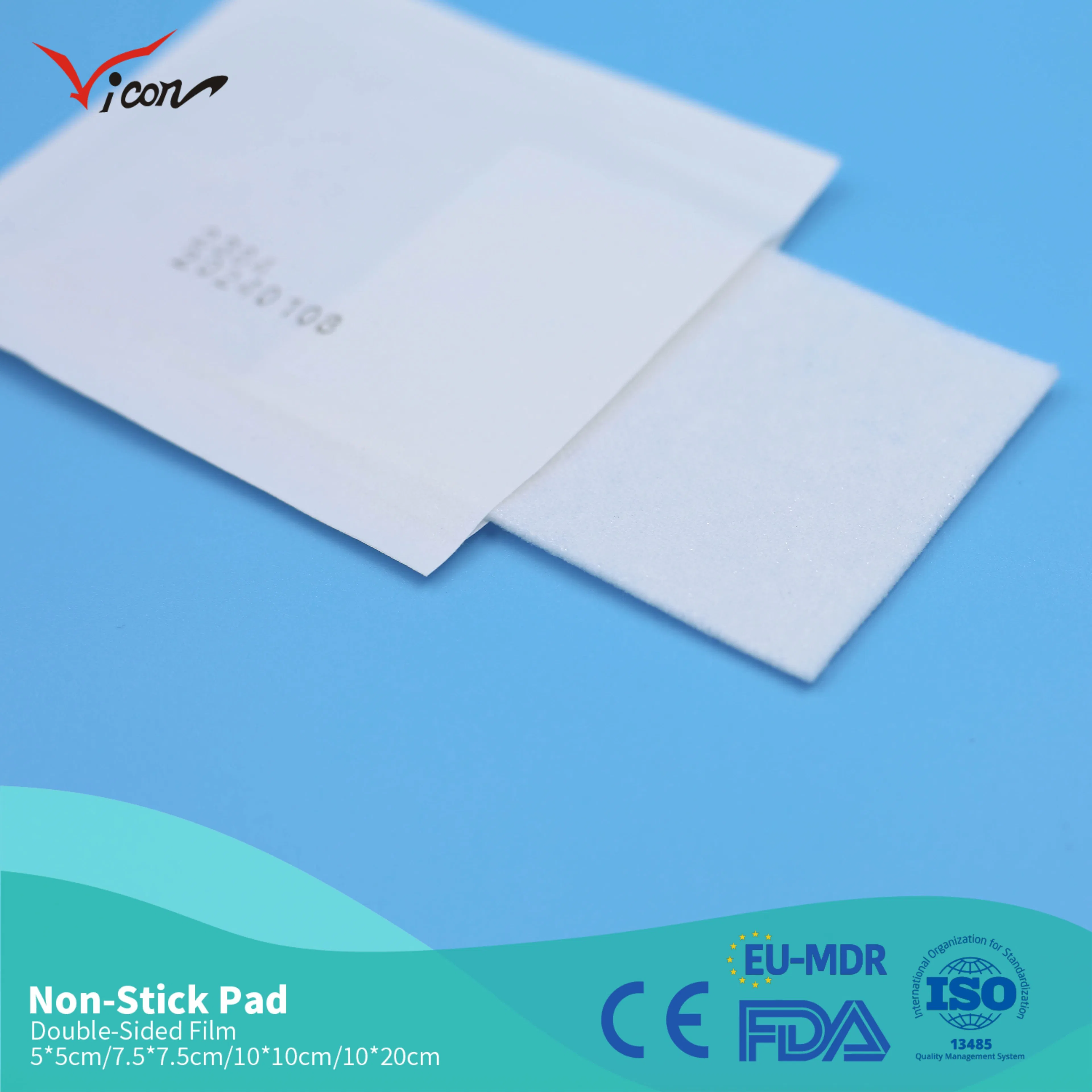 10*20cm Non-Adherent Absorbent Pad for Wound Dressing