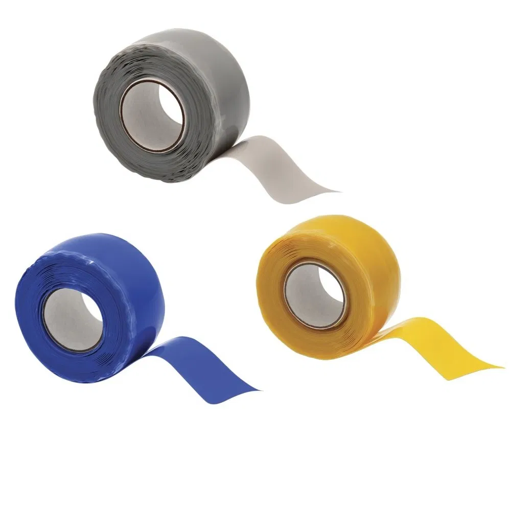 UV Resistant Waterproof Plumbing Repair Rubber Tape Electrical Self Fusing Transparent Adhesive Silicone Tape
