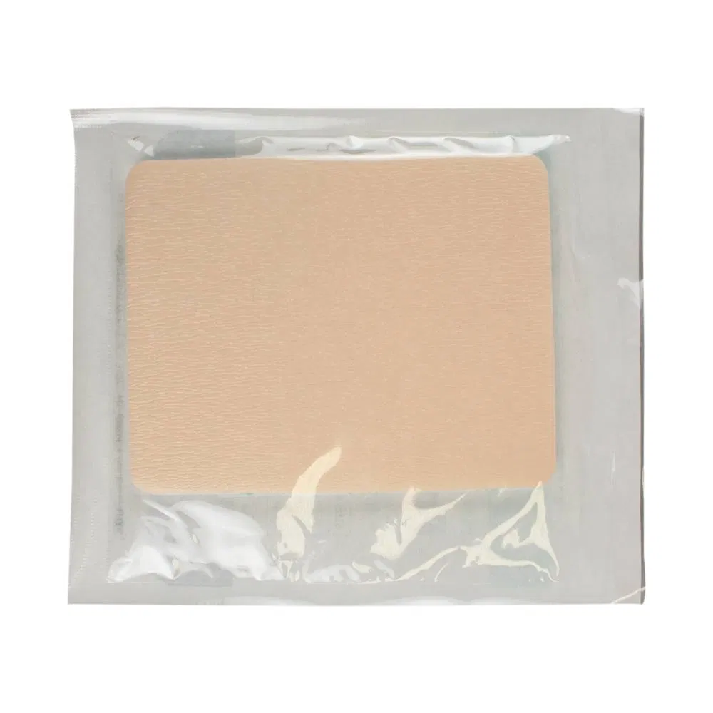 Surgical Silicone Border Antimicrobial Silver Foam Dressing for Wound Care