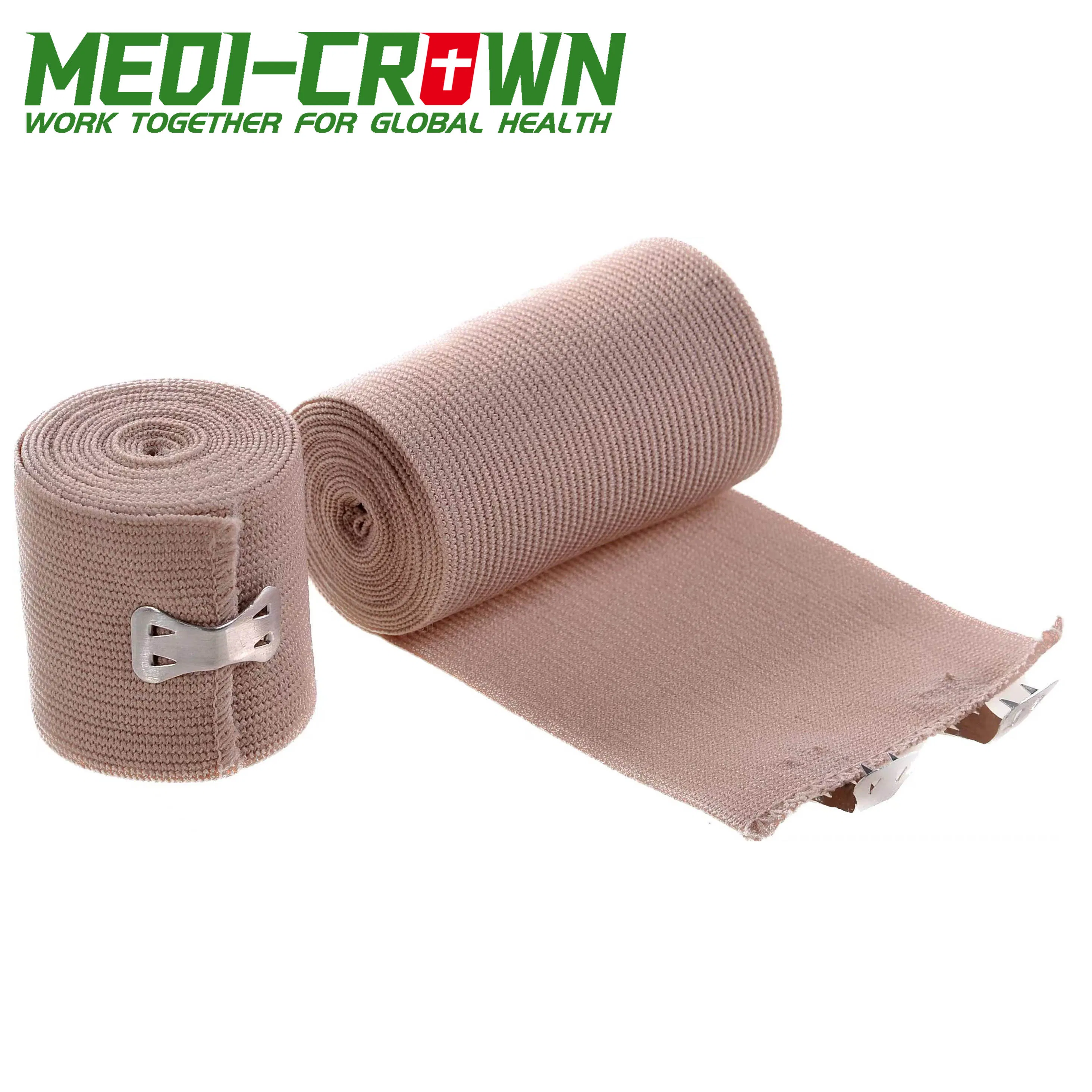 OEM Size Medical Disposable Cotton High Compression Bandage High Elastic Bandage First Aid Kits CE FDA ISO