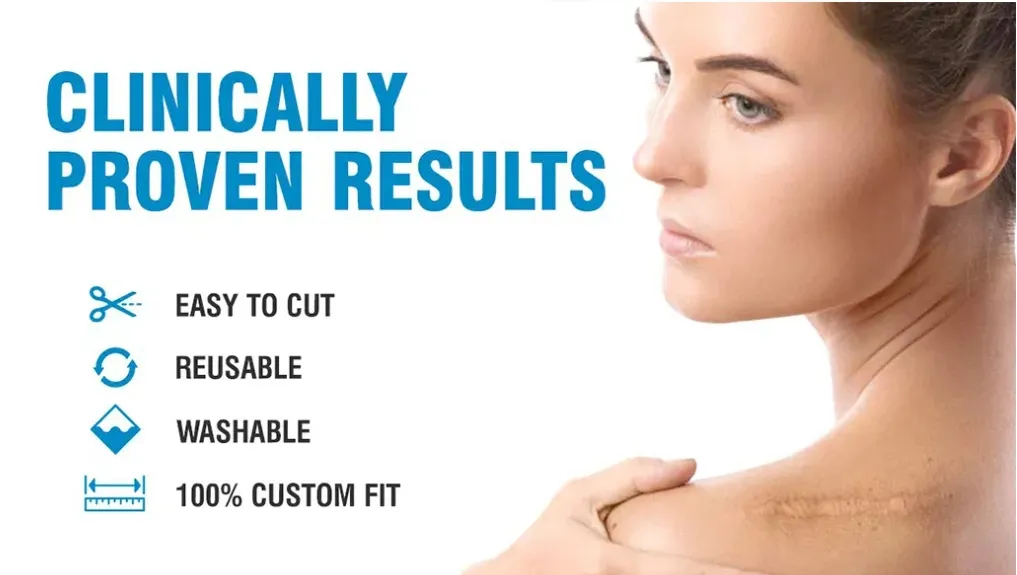 Surgical-Reusable Scar Removal Gel Tape