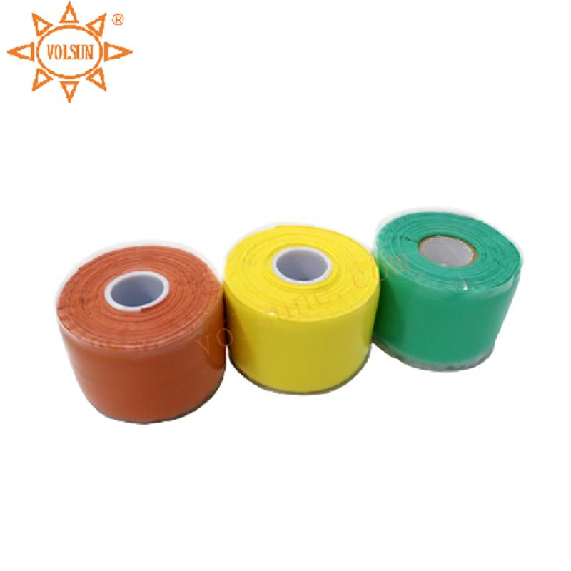 High Quality Waterproof Self-Adhesive High Temperature Resistant Silicone Rubber Self-Fusing Tape for Cable Protection Emergency Rescue Repair Tape