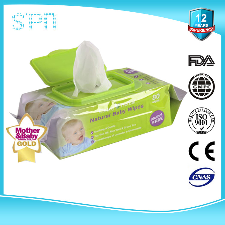 Special Nonwovens 100% Bamboo Extra Absorbnet Lint Free Disinfect Soft Wet Mild and Hypoallergenic Original Protectant Newborn Skin Baby Wipe