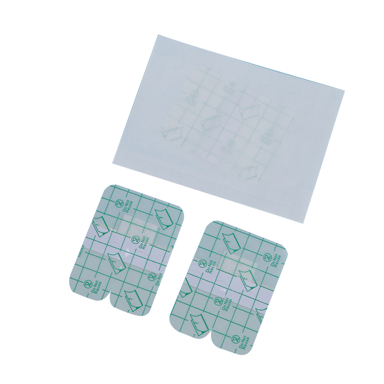 Medical Disposable Sterile Transparent Wound Care Dressing Patch with Pad
