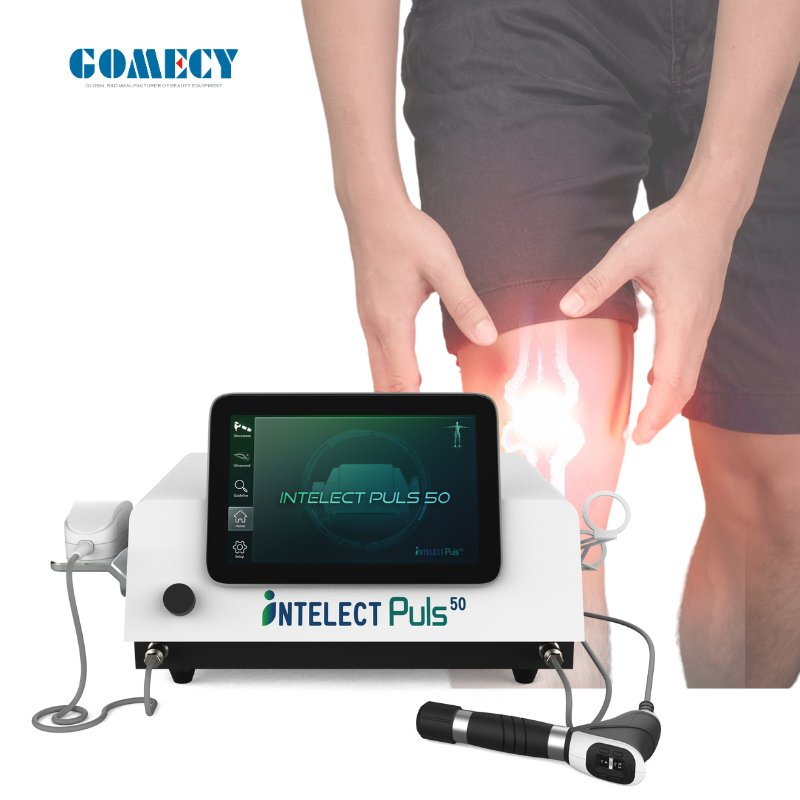 Gomecy Innovative Pain Management Equipment for Combining Pneumatic Ultrasound Ultra Deep Vibration Physical Therapy and RF Technology