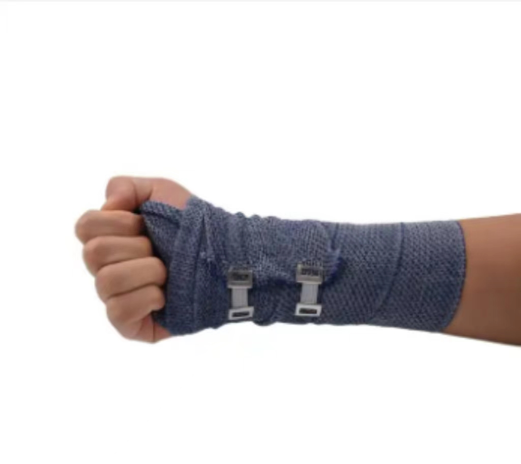 Hot Sale Popular Blue Sport Use Elastic Compression Ice Bandage (Cold Bandage)